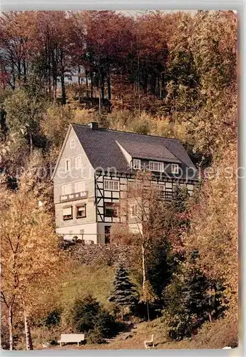AK / Ansichtskarte Nordenau Pension Haus am Walde Tommes Kat. Schmallenberg