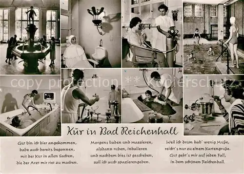 AK / Ansichtskarte Bad Reichenhall Kuranwendungen Kat. Bad Reichenhall