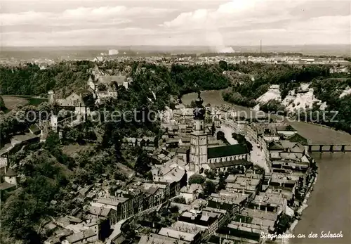 AK / Ansichtskarte Burghausen Salzach Panorama  Kat. Burghausen