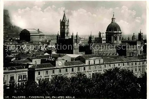 AK / Ansichtskarte Palermo Sicilia Panorama Koeniglicher Palast Kat. Palermo