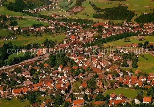 AK / Ansichtskarte Baiersbronn Schwarzwald Fliegeraufnahme Kat. Baiersbronn