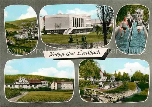 AK / Ansichtskarte Bad Endbach Kurhaus Wassertretanlage Minigolfplatz Kat. Bad Endbach
