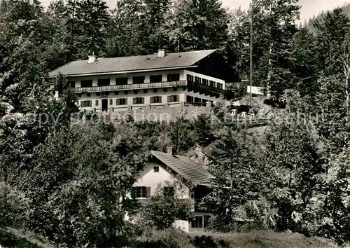 AK / Ansichtskarte Urfeld Walchensee Ernst Enzensperger Jugendherberge Kat. Kochel a.See