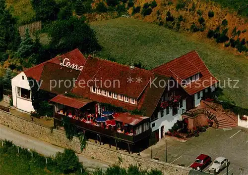 AK / Ansichtskarte Erdhausen Cafe Kuenstlerhaus Lenz Fliegeraufnahme Kat. Gladenbach