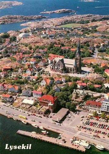 AK / Ansichtskarte Lysekil Fliegeraufnahme Kat. Lysekil