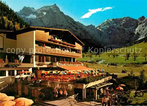 AK / Ansichtskarte Eng Hinterriss Tirol Alpengasthof Eng am Karwendel