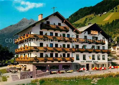 AK / Ansichtskarte Neustift Stubaital Tirol Gasthof Pension Sonnhof Kat. Neustift im Stubaital