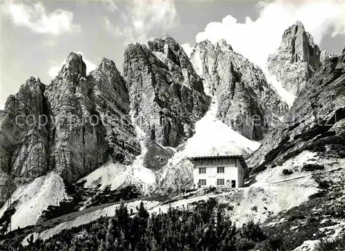 AK / Ansichtskarte Dolomiti Rif. Son Forca Carlo Franchetti Kat. Italien