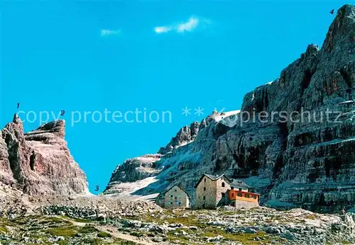 AK / Ansichtskarte Brenta Rifugio Tuchet Kat. Italien