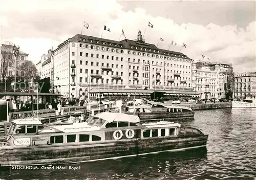AK / Ansichtskarte Stockholm Grand Hotel Royal Kat. Stockholm