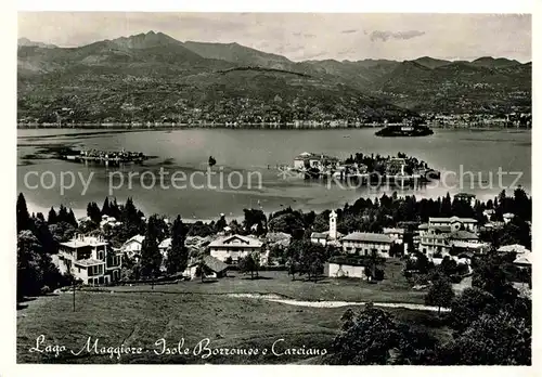 AK / Ansichtskarte Lago Maggiore Isole Borromee  Kat. Italien