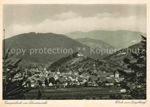 AK / Ansichtskarte Gengenbach Panorama Kat. Gengenbach Schwarzwald