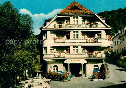 AK / Ansichtskarte Bad Berneck Hotel Bube Kat. Bad Berneck Fichtelgebirge