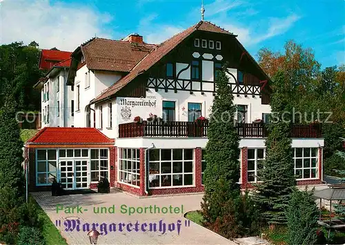 AK / Ansichtskarte Gohrisch Park und Sporthotel Margaretenhof Kat. Gohrisch