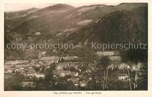 AK / Ansichtskarte Sainte Croix aux Mines Vue generale Kat. Sainte Croix aux Mines