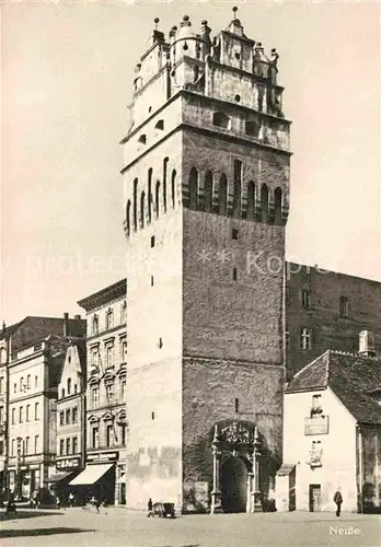 AK / Ansichtskarte Neisse Oberschlesien Breslauer Torturm Kat. Nysa