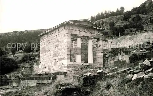 AK / Ansichtskarte Delphes Delphi Tresor des Atheniens Kat. Golf von Korinth
