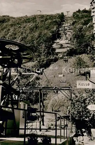 AK / Ansichtskarte Bad Lauterberg Burgrestaurant Hausberg Sessellift Kneipp Heilbad Kat. Bad Lauterberg im Harz