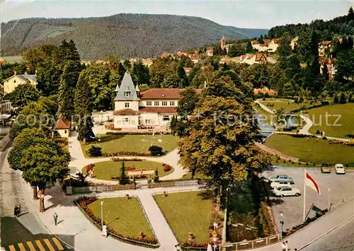 AK / Ansichtskarte Herrenalb Bad Blick auf den Kurgarten Kat. Bad Herrenalb