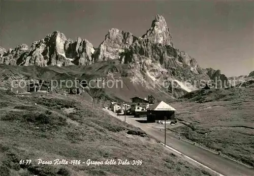 AK / Ansichtskarte Passo Rolle Gruppo delle Pala Dolomiti Dolomiten Kat. Italien