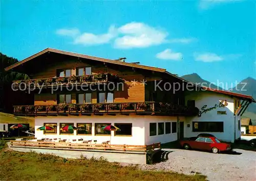 AK / Ansichtskarte Hinterthiersee Pension Sportcafe Tyrol Kat. Thiersee Tirol