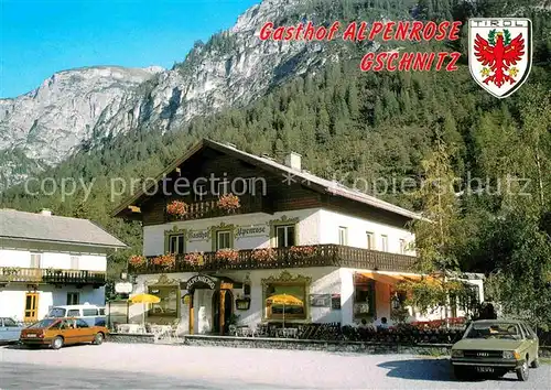 AK / Ansichtskarte Gschnitz Tirol Gasthof Alpenrose Kat. Gschnitz