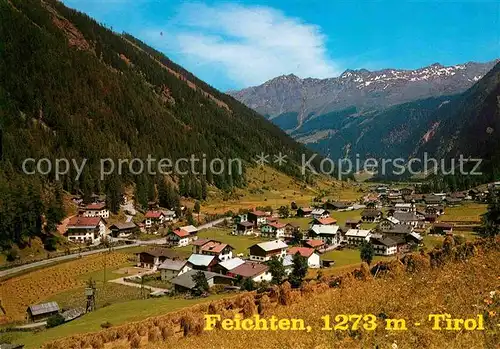 AK / Ansichtskarte Feichten Kaunertal Fliegeraufnahme Kat. Tirol