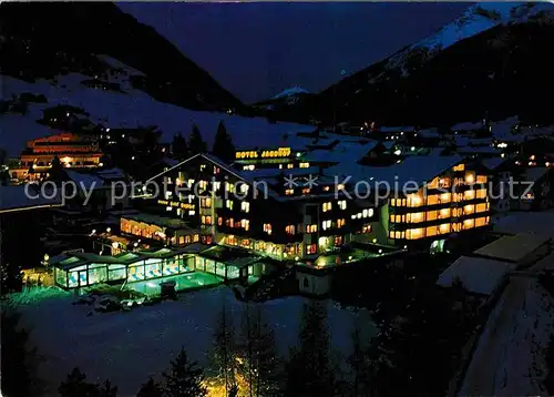AK / Ansichtskarte Neustift Stubaital Tirol Hotel Jagdhof bei Nacht Kat. Neustift im Stubaital