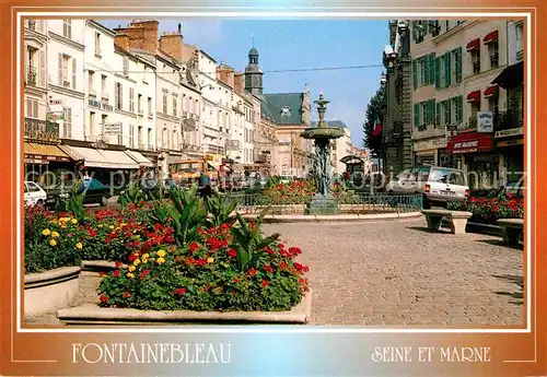 AK / Ansichtskarte Fontainebleau Seine et Marne Place Franklin Roosevelt Kat. Fontainebleau