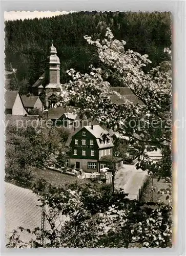 AK / Ansichtskarte Nordenau Gasthof Nordenauer Hof Kirche Kat. Schmallenberg