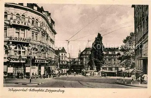 AK / Ansichtskarte Elberfeld Wuppertal Doeppersberg Kat. Wuppertal