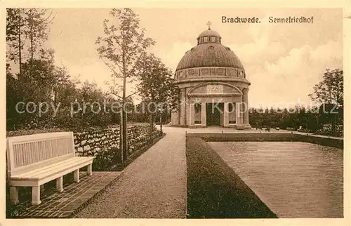AK / Ansichtskarte Brackwede Westfalen Sennefriedhof Kat. Bielefeld