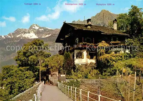 AK / Ansichtskarte Merano Suedtirol Tappeinerweg Kat. Merano