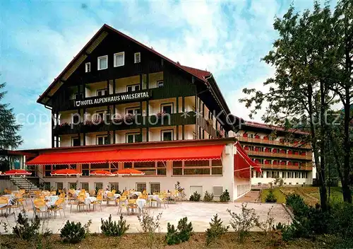 AK / Ansichtskarte Mittelberg Kleinwalsertal Hotel Alpenhaus Walsertal Kat. Oesterreich