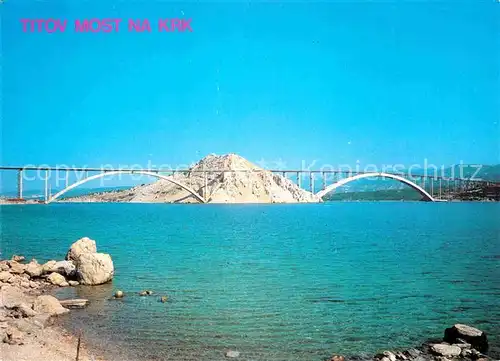 AK / Ansichtskarte Krk Titov most Kopko Kat. Krk