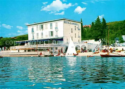 AK / Ansichtskarte Selce Crikvenica Hotel Jadranka Strand Kat. Kroatien