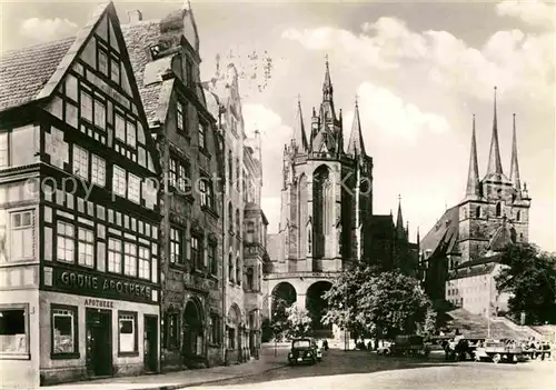 AK / Ansichtskarte Erfurt Gruene Apotheke Kat. Erfurt