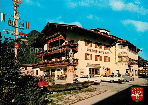 AK / Ansichtskarte Ruhpolding Hotel Ruhpoldinger Hof Kat. Ruhpolding