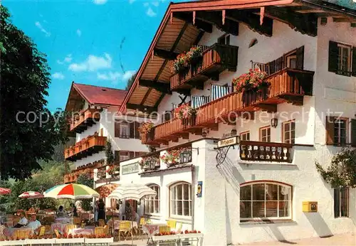 AK / Ansichtskarte Reit Winkl Gasthof Hotel Zur Post Kat. Reit im Winkl