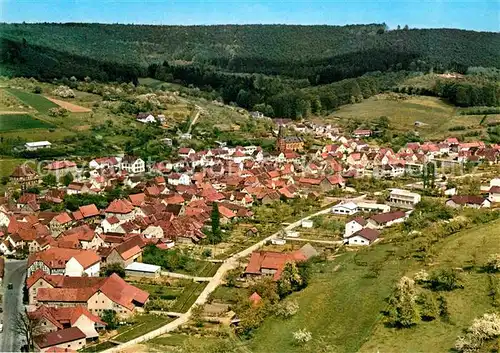 AK / Ansichtskarte Heubach Odenwald  Fliegeraufnahme Kat. Gross Umstadt