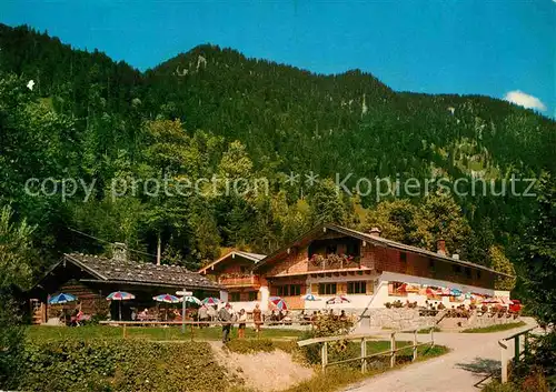 AK / Ansichtskarte Kreuth Tegernsee Ausflugsgaststaette Cafe Schwaigeralm Kat. Kreuth