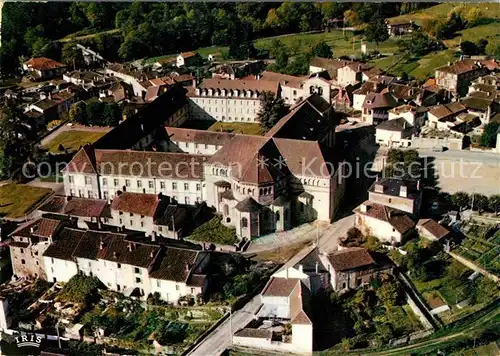 AK / Ansichtskarte Solignac Fliegeraufnahme Abbaye Eglise Kat. Solignac