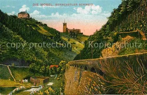 AK / Ansichtskarte Mosel Region Berncastler Schweiz Kat. Koblenz