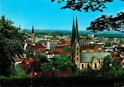 AK / Ansichtskarte Bielefeld Alt und Neustaedter Kirche Kat. Bielefeld