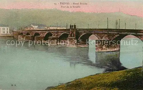 AK / Ansichtskarte Trier Moselbruecke Kat. Trier