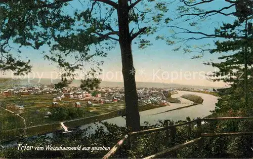 AK / Ansichtskarte Trier Blick vom Weisshauswald Kat. Trier