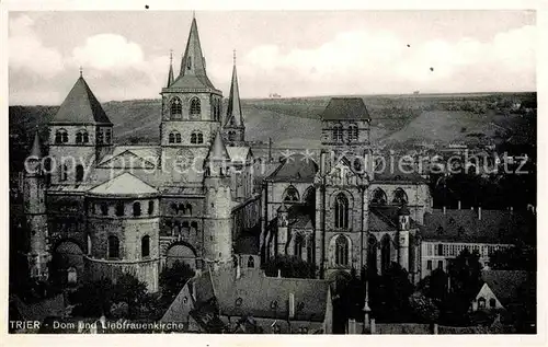 AK / Ansichtskarte Trier Dom und Liebfrauenkirche Kat. Trier