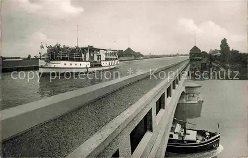 AK / Ansichtskarte Minden Westfalen Wasserstrassen Kreuz Kat. Minden