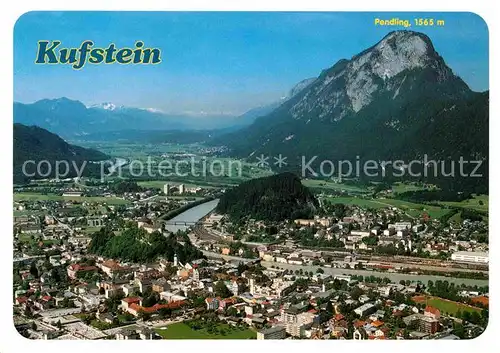 AK / Ansichtskarte Kufstein Tirol Fliegeraufnahme Kat. Kufstein