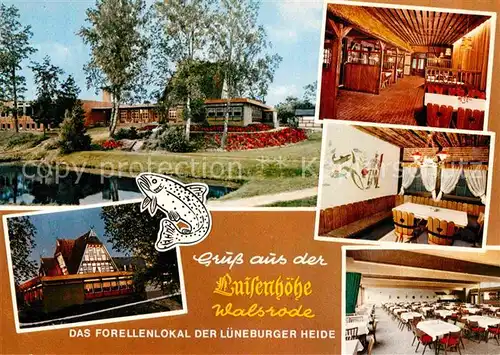 AK / Ansichtskarte Walsrode Lueneburger Heide Restaurant Luisenhoehe Kat. Walsrode